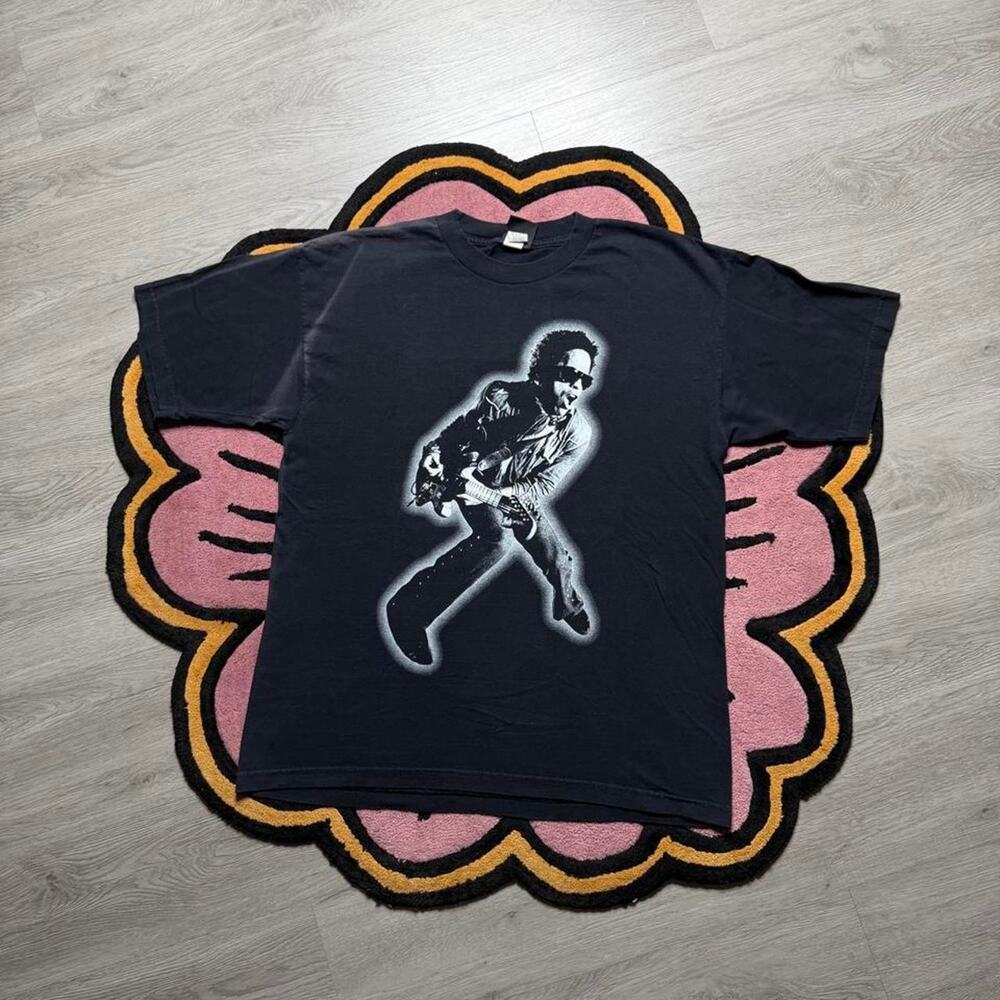 Vintage 90’s Lenny Kravitz Live Double Sided Graphic Tour T-shirt Size XL Black
